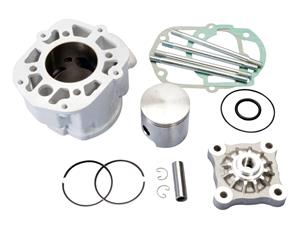 Polini Cilinderkit  Aluminium Racing 80cc 50mm voor Piaggio / Derbi Motor D50B0