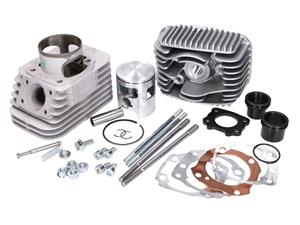 Malossi Cilinderkit  BIG D.E.P.S. 4 MHR 47mm voor Italjet Pack 50, Piaggio Bravo, Boss, Boxer, Ciao, Grillo, SI 50, MP-One