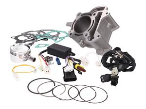 Polini Cilinderkit  Aluminium 172cc 61mm voor Vespa GTS 125ie E4 4V, 150ie E4 4V, Piaggio Medley 125ie E4 4V, 150ie E4 4V