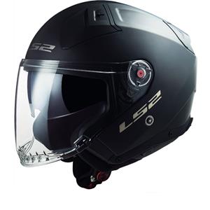 LS2 OF603 Infinity II Solid Matt Black 06 Jet Helmet