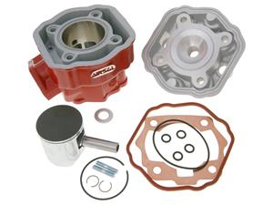 Airsal Cilinderkit  Xtrem 78,5cc 50mm, 40mm voor Derbi Senda EBE, EBS