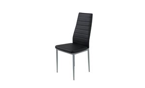 Polsterstuhl Set ¦ schwarz ¦ Maße (cm): B: 44 H: 98  - Möbel Kraft