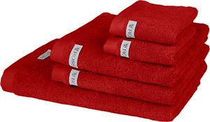 ROSS Handdoekenset Sinfonie bevat handdoeken, badhanddoek en gastendoeken (set, 5-delig)