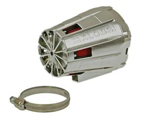 Malossi Luchtfilter  Red Filter E5 Racing Boxed 38mm 30° Chroom-rot