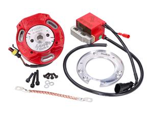 Italkit BBinnenrotor ontsteking  Selettra analoog voor Minarelli AM6 2-Takt Euro1, Euro2, Euro3