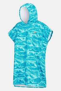 After Essentials Ocean Surfponcho Blauw