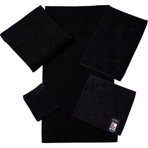ROSS Seiftuch "Cashmere feeling", (6 tlg.), mit Wellen-Bordüre
