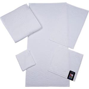 ROSS Seiftuch "Cashmere feeling", (6 tlg.), mit Wellen-Bordüre