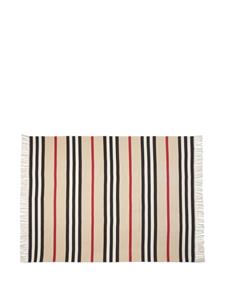 Burberry Icon Stripe deken - Beige