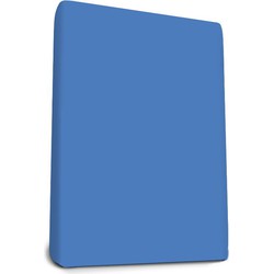 Snurky Hoeslaken Percaline katoen Royal Blue 90 x 210/220 cm