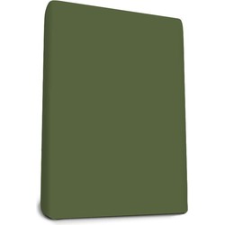Snurky Hoeslaken Percaline katoen Groen 90 x 210/220 cm