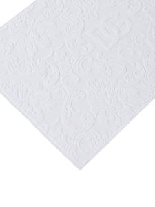 Dolce & Gabbana Badmat met jacquard - Wit