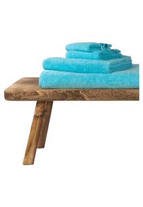 Schiesser Gastenhanddoek Skyline Color 70 x 140 turkoois -  Home 
