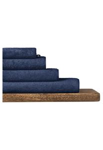 Schiesser Handdoek Milano 50 x 100 marineblauw -  Home 