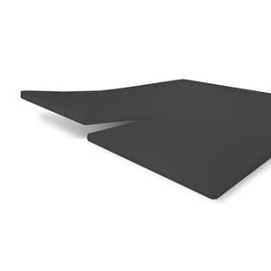 Byrklund  Hoeslaken Split-Topper - Jersey - 180x220 - Antraciet