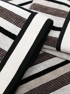 Missoni Home Gestreepte handdoek - Zwart