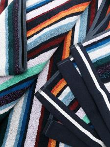 Missoni Home Gestreepte handdoek - Zwart