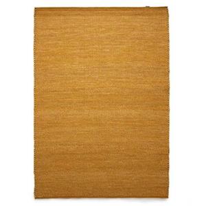 Nordic Weavers Wollen vloerkleed Lett - okergeel - 200x290 cm - Geel
