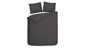 Heckett & Lane Diamante Dekbedovertrek Classic Anthracite 200 x 200 cm