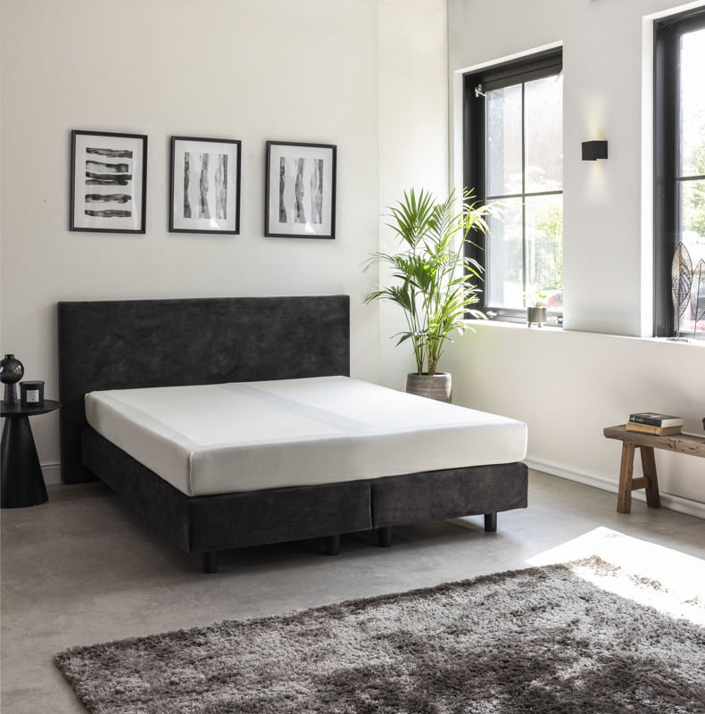 Presence Jersey Egyptisch Katoen Hoeslaken - Creme - 100x200 cm - Creme - - 