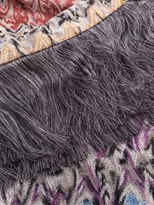 Missoni Home Fijngebreide deken - Grijs