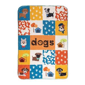 Mr Fox Kinderdeken Dogs | 