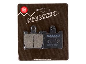 Naraku Remblokken  organisch voor Suzuki AN Burgman 250, 400 -2006, SYM GTS 250 Joymax -2006