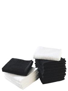 Bobtuo Katoenen Handdoek Mini Wit 28x45cm
