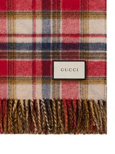 Gucci Plaid deken - Rood