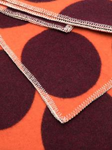 Colville Deken met geometrische print - Oranje