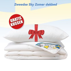 Swedish Sky Luxe Non-Allergisch Wasbaar Zomer dekbed 140x220cm