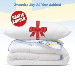 Swedish Sky Luxe Non-Allergisch Wasbaar All-Year dekbed 140x220cm