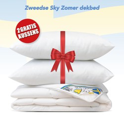 Swedish Sky Luxe Non-Allergisch Wasbaar Zomer dekbed 240x200cm