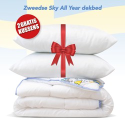 Swedish Sky Luxe Non-Allergisch Wasbaar All-Year dekbed 240x200cm