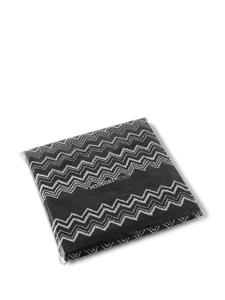 Missoni Home Handdoek met print - Zwart