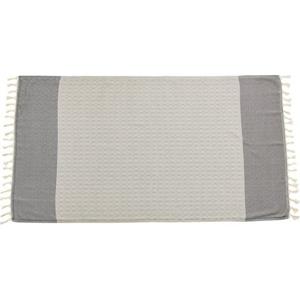done. Plaid Lounge Diamond Lichte plaid met geknoopte franje