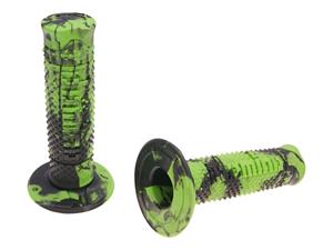 Domino Handvaten set  A260 Off-Road Snake zwart / Groen