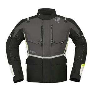 Modeka Motorradjacke Modeka Trohn Textiljacke dunkelgrau / hellgrau