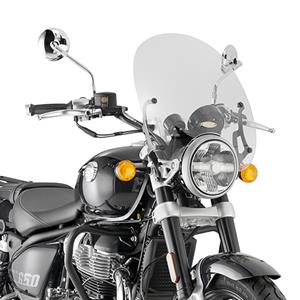 GIVI Windscherm, moto en scooter, 9058A Transparant excl. montagekit