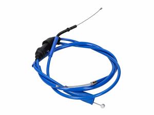 Doppler Gaskabel Compleet  PTFE blauw voor Derbi Senda DRD X-Treme 11-, DRD Racing 11-, Aprilia RX 50, SX 50 11-, Gilera RCR, SMT 11