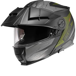 E2 Explorer Donkergroen Systeemhelm