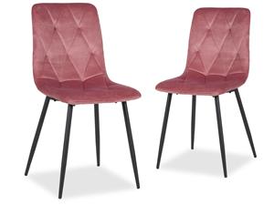 Mobistoxx Set van 4 stoelen DEMOLOS roze