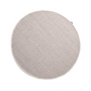 Nordic Weavers Rond wollen vloerkleed Lett - wit - 160 cm rond - Wit