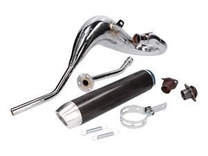 Turbo Kit Uitlaat  Bufanda Carreras 80 voor Derbi Senda (00-), Aprilia RX/SX, Gilera RCR/SMT, Zulu