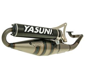 Yasuni Uitlaat  Scooter Z Carbon voor Minarelli horizontaal