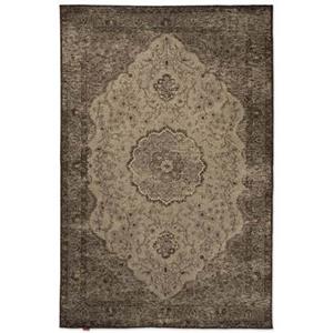 Heritaged Vintage vloerkleed Village - grijs|taupe - 160x240 cm