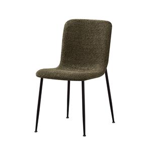 Huisenthuis.nl Stoel James Bouclé Groen - Set van 2