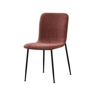 Huisenthuis.nl Stoel James Bouclé Roze - Set van 2
