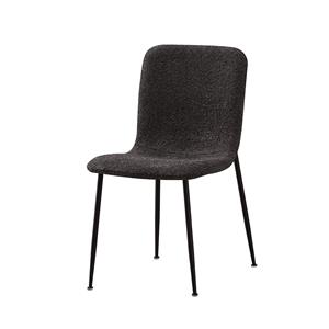 Huisenthuis.nl Stoel James Bouclé Grijs - Set van 2