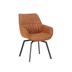 Huisenthuis.nl Armstoel Fabienne Cognac